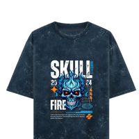 Acid Wash Oversized Tee